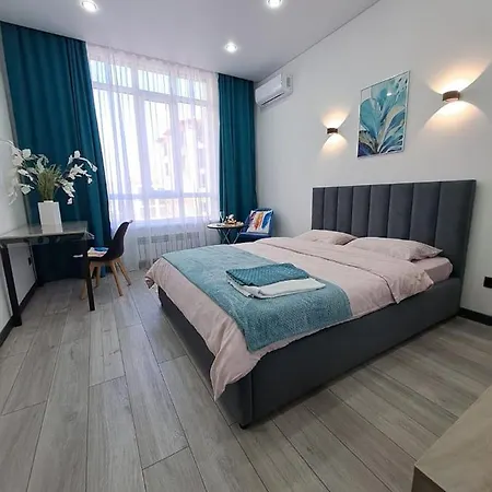 Warm Room With Shared Bathroom And Kitchen Near Mega Park Almaty Exterior photo